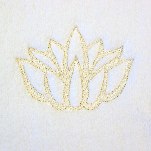 Blissful Lotus (Embossed)
