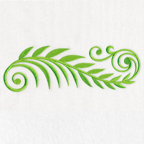 Elegant Fern Border