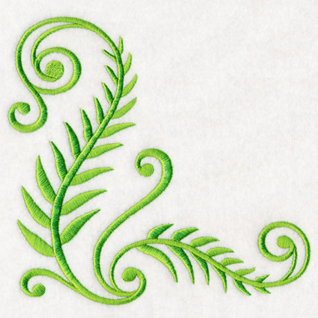 Elegant Fern Corner