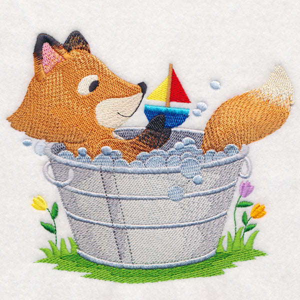 Woodland Bath Time - Fox