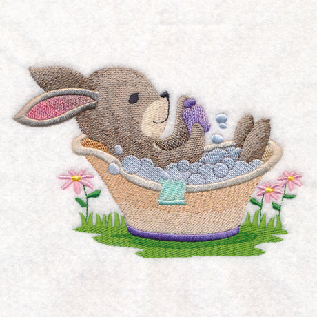 Woodland Bath Time - Rabbit
