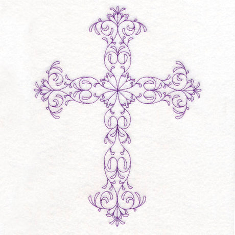 Elegant Filigree Cross (Vintage)
