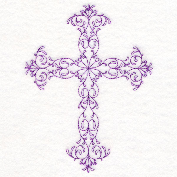 Elegant Filigree Cross (Vintage)
