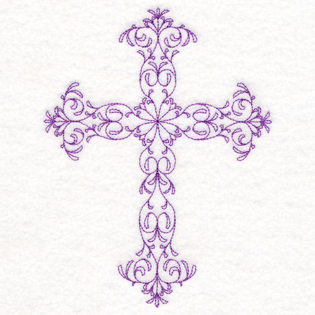 Elegant Filigree Cross (Vintage)