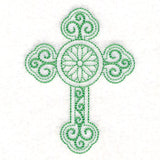 Daisy Budded Cross (Vintage)