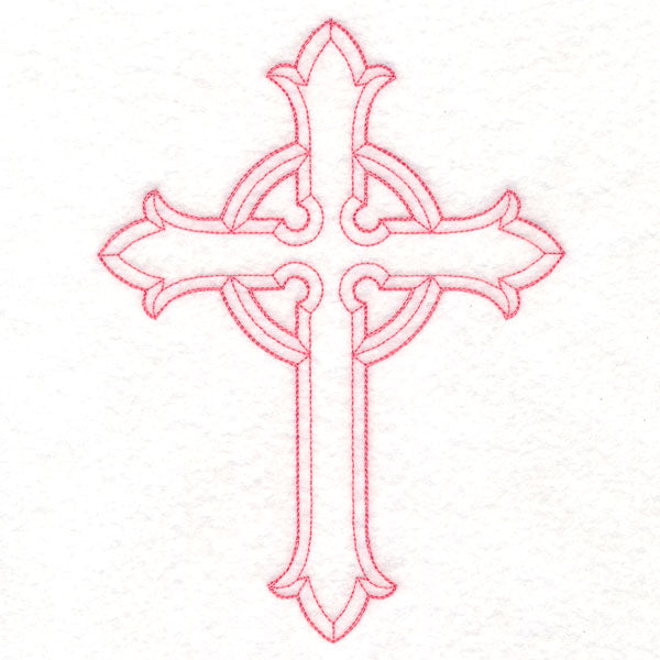 Beautiful Beveled Cross (Vintage)