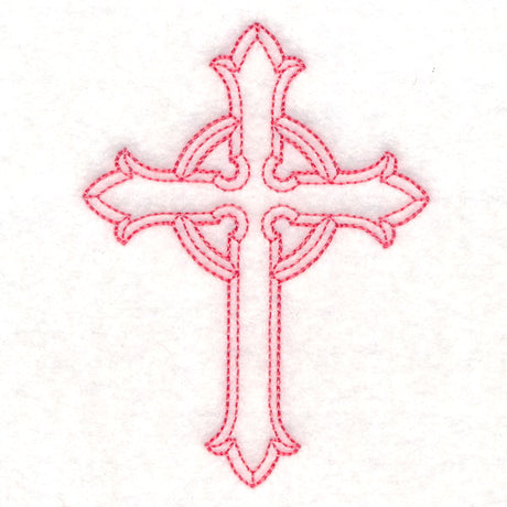 Beautiful Beveled Cross (Vintage)