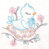 Praying Woodland Pals - Bird (Vintage)