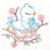 Praying Woodland Pals - Bird (Vintage)