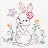 Praying Woodland Pals - Bunny (Vintage)