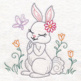 Praying Woodland Pals - Bunny (Vintage)