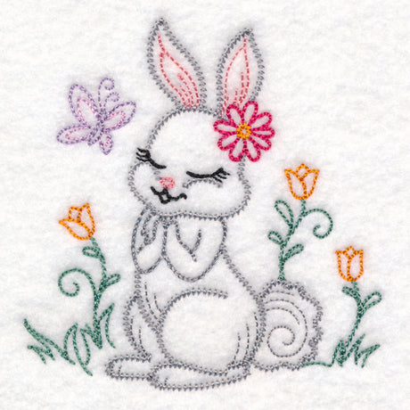 Praying Woodland Pals - Bunny (Vintage)
