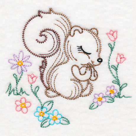Praying Woodland Pals - Squirrel (Vintage)