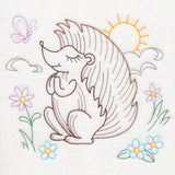 Praying Woodland Pals - Hedgehog (Vintage)