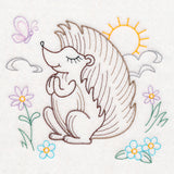 Praying Woodland Pals - Hedgehog (Vintage)