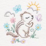 Praying Woodland Pals - Chipmunk (Vintage)