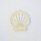 Blissful Fan Seashell (Embossed)