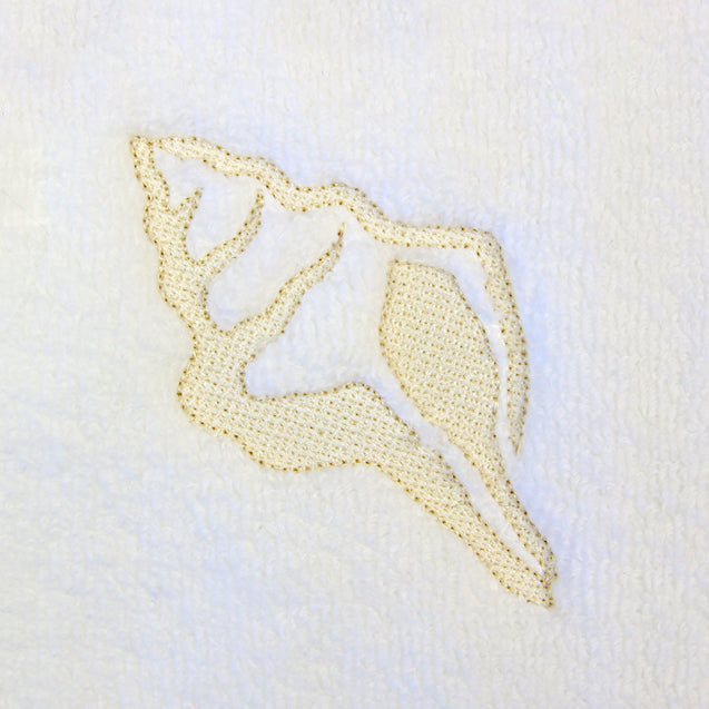 Blissful Conch Shell (Embossed) – Embroidery Library