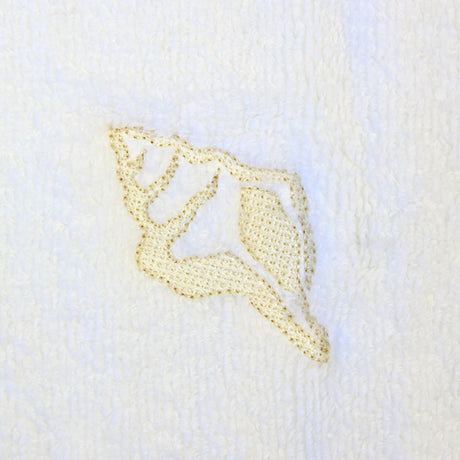 Blissful Conch Shell (Embossed)