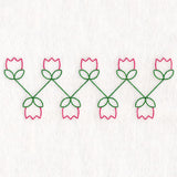 Simple Tulip Border (Vintage)