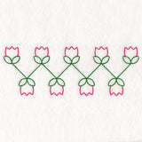 Simple Tulip Border (Vintage)