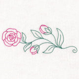 Elegant Rose Border (Vintage)