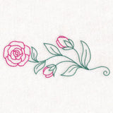 Elegant Rose Border (Vintage)