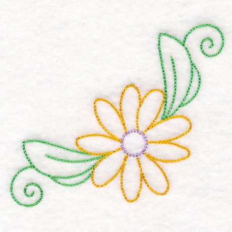 Bright Daisy Corner (Vintage)