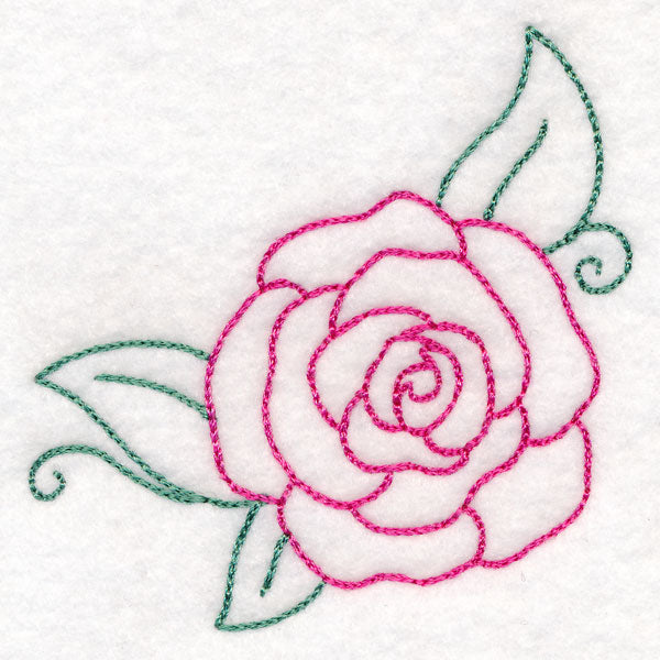 Elegant Rose Corner (Vintage)