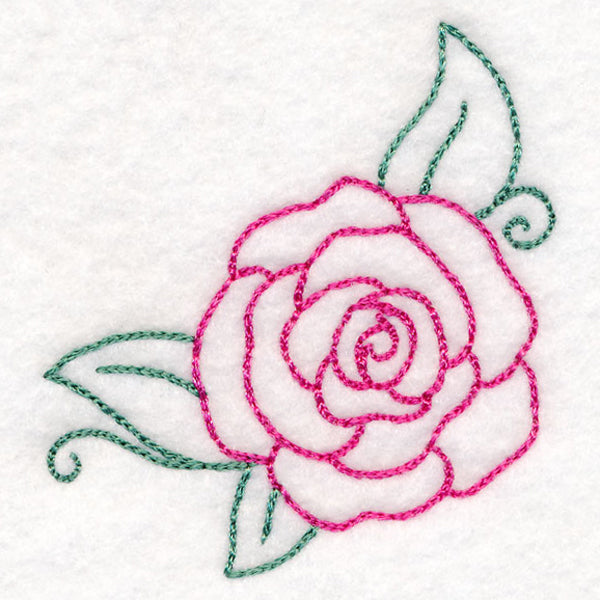 Elegant Rose Corner (Vintage)