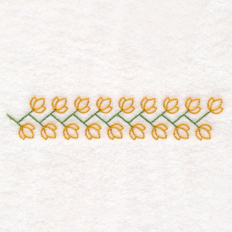 Zigzag Floral Border (Vintage)