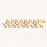 Zigzag Floral Border (Vintage)