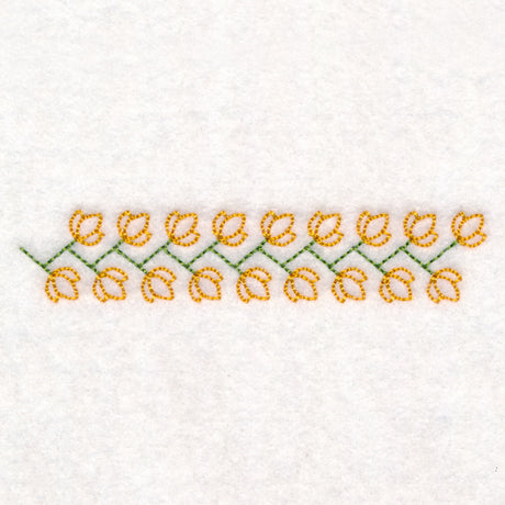 Zigzag Floral Border (Vintage)