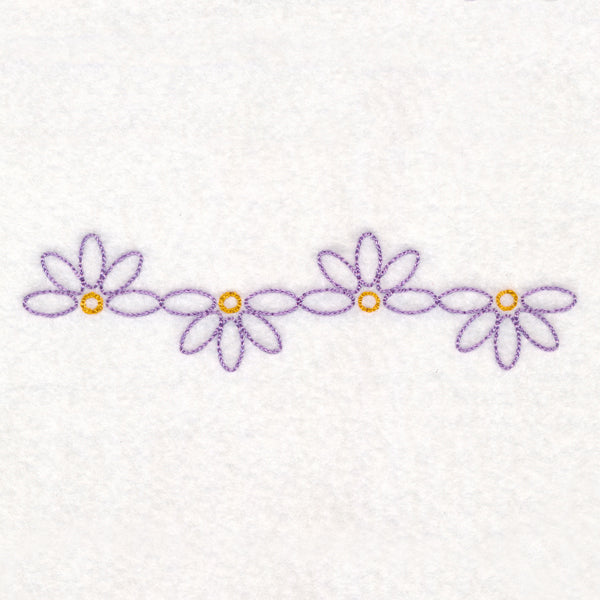 Pretty Coneflower Border (Vintage)