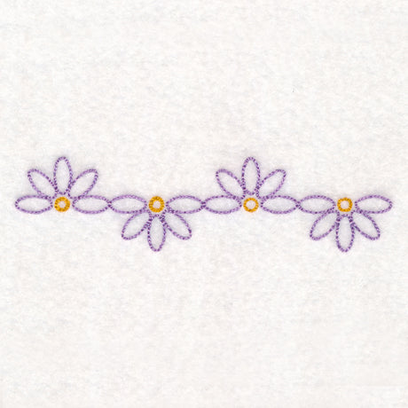 Pretty Coneflower Border (Vintage)