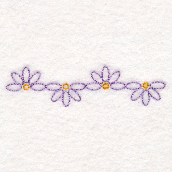 Pretty Coneflower Border (Vintage)