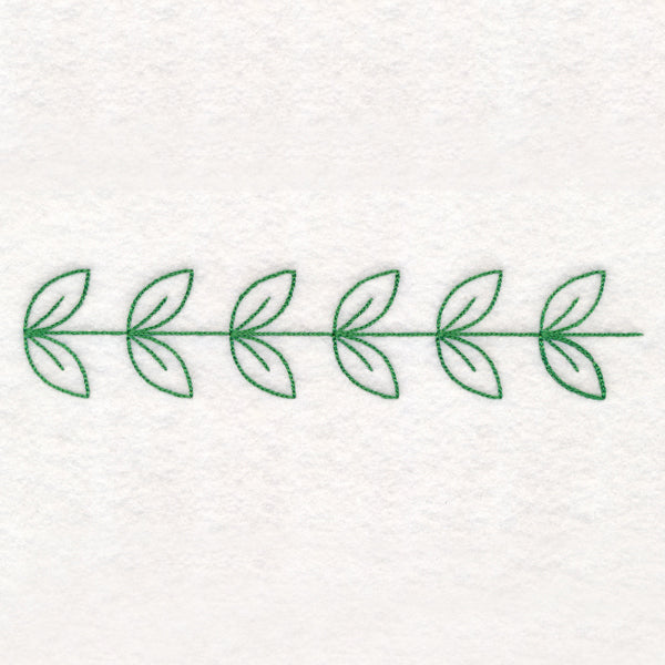 Serene Leaf Border (Vintage)