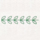 Serene Leaf Border (Vintage)