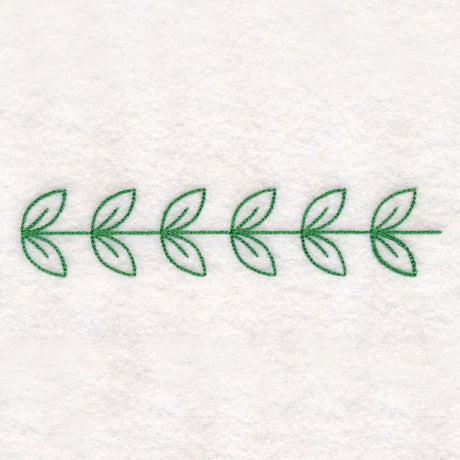Serene Leaf Border (Vintage)