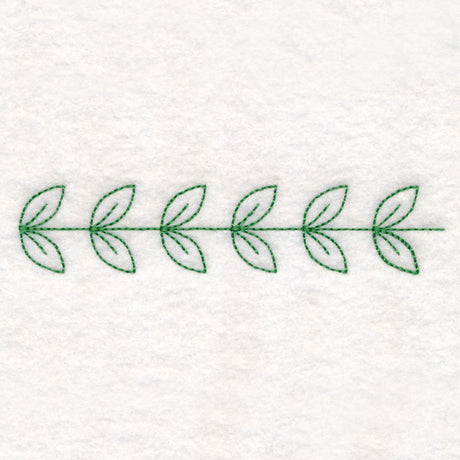Serene Leaf Border (Vintage)