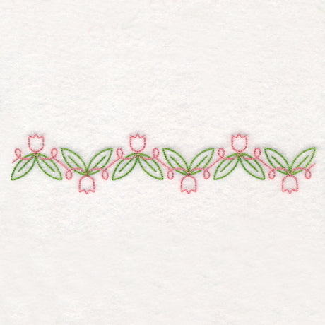 Chic Tulip Border (Vintage)