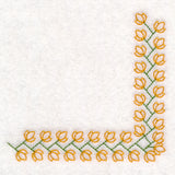 Zigzag Floral Corner (Vintage)