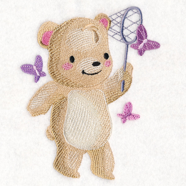 Butterfly Catching Bear
