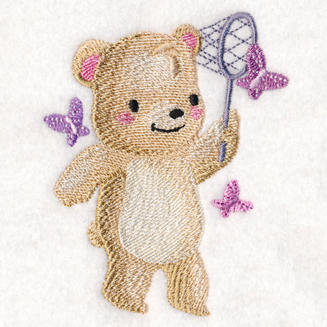 Butterfly Catching Bear