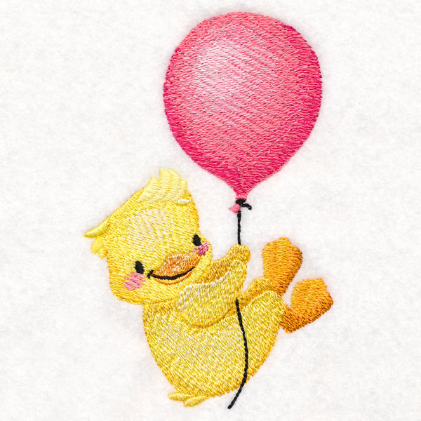 Floating Away Duckling