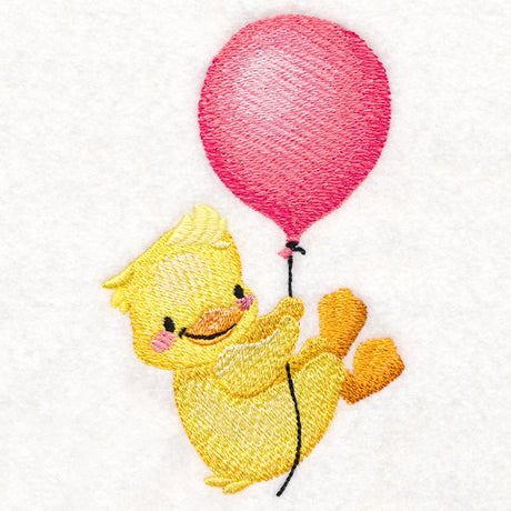 Floating Away Duckling