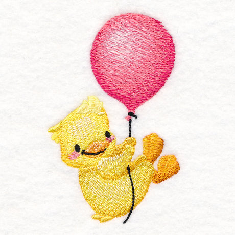 Floating Away Duckling