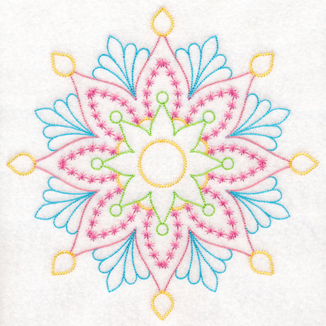 Delicate Floral Medallion (Vintage)