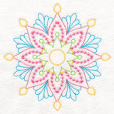 Delicate Floral Medallion (Vintage)