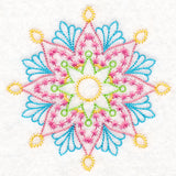 Delicate Floral Medallion (Vintage)